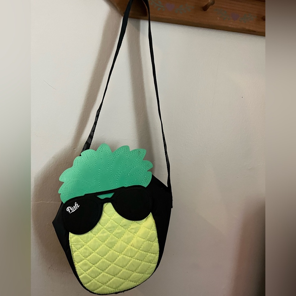 PINK pineapple cooler bag